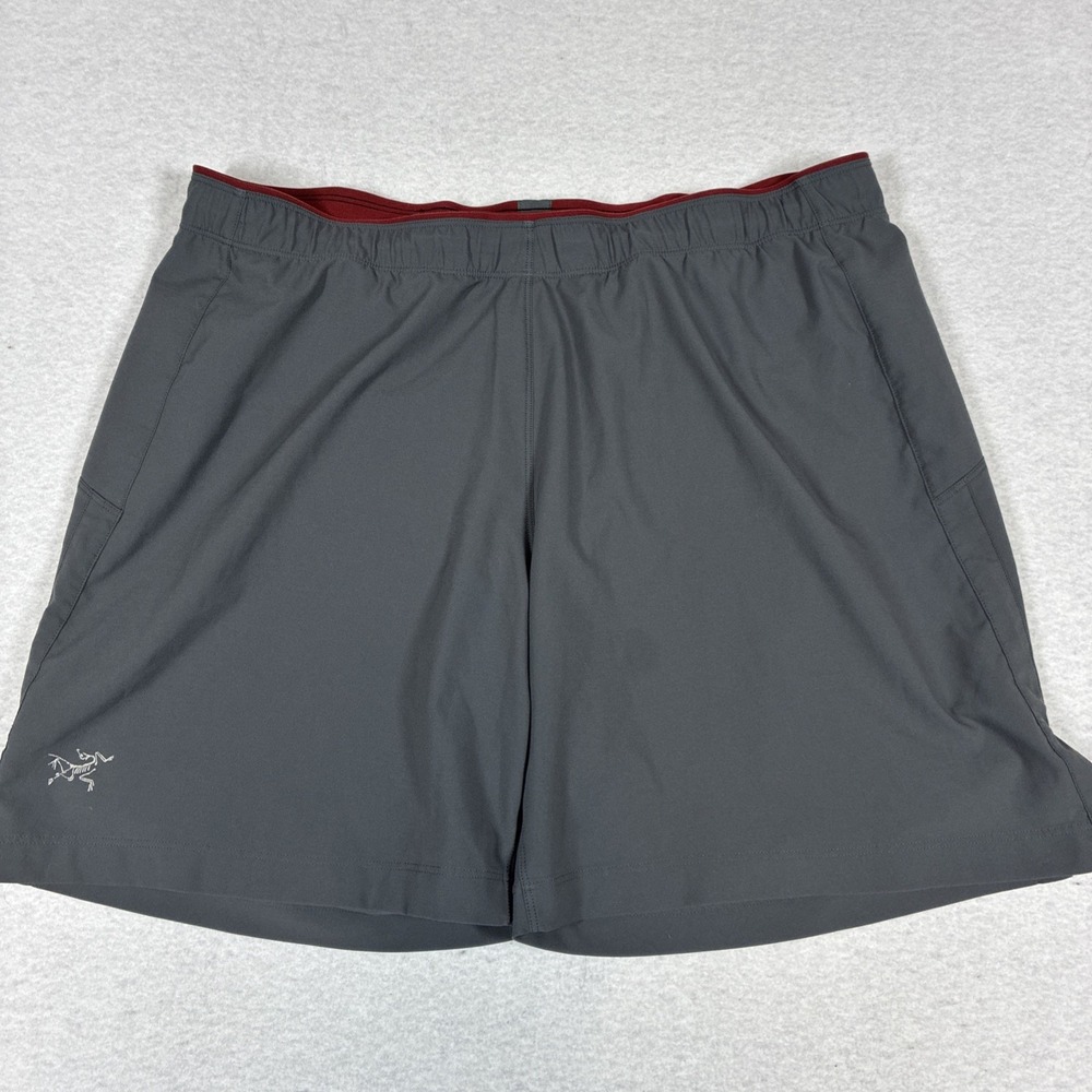 Arc'teryx Incendo Shorts 7" Inseam Mens Gray Size Medium Running Training Trail